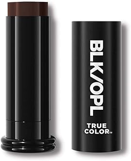 BLK/OPL Skin Perfecting Foundation Stick, SPF 15 Buildable & Blendable Face Foundation Makeup with Matte Finish - Full Coverage, Color Correcting & Sculpting - Hypoallergenic (Café Au Bae)