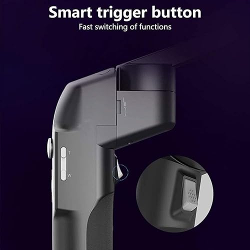 Miniatura 5 de Estabilizador de cardán para smartphone, estabilizador de cardán de mano de 3 ejes, estabilizador de cardán plegable, soporte de teléfono portátil