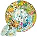Puzzle Animali Di Tutto Il Mondo Per Bambini - Puzzle Bambini Da 5 A 8 Anni 150 Pezzi - Giochi Da Tavolo Bambini 6 Anni - Puzzle Rotondo Con Porta Puzzle Diametro 58cm Ecofriendly By Boppi