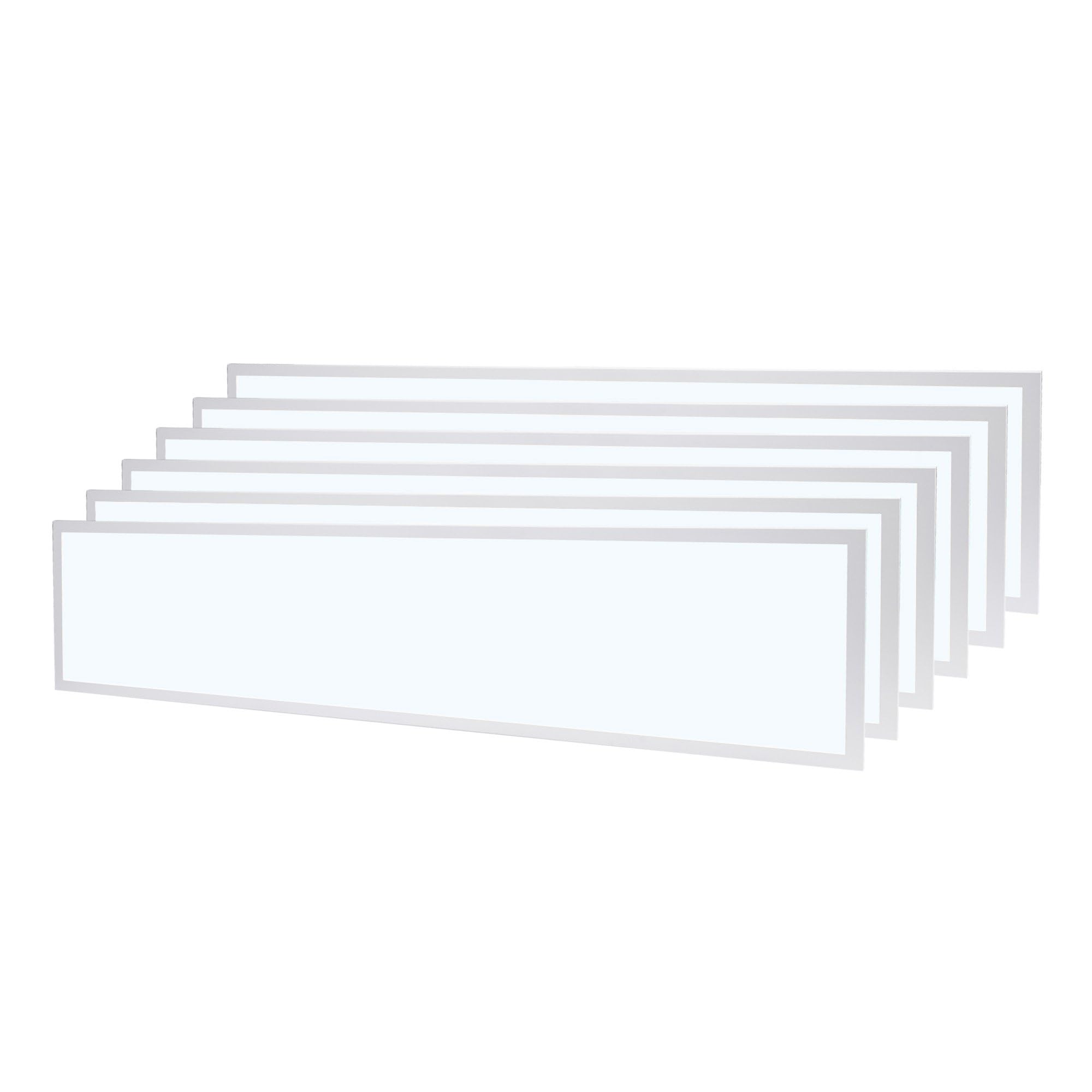 Ledvion - 6X LED Panel, 120x30, 36W, 6000K, UGR <22, 100Lm/W, Recessed Fitting, Includes 3-Year Warranty