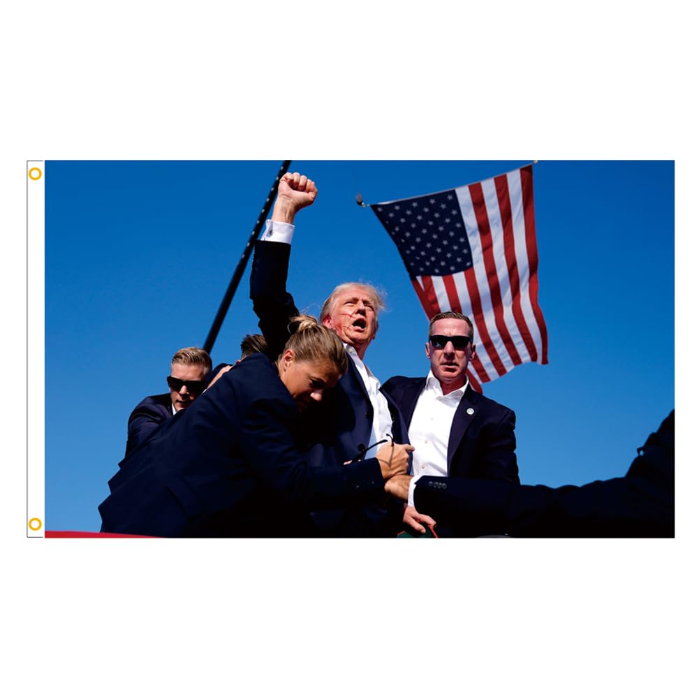 Amazon.co.jp: ASIEIT 3x5フィート ドナルド・トランプ 2024年 国旗