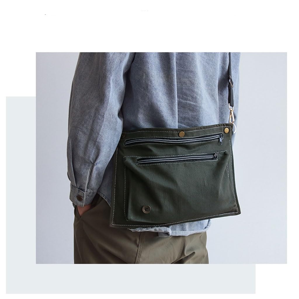 TEESONG Delantal de Chef Delantal Desmontable Barista Tienda de té con Leche Peluquero manicura Ropa de Trabajo Vaquera for Hombres y Mujeres Delantales para Hombres(A)