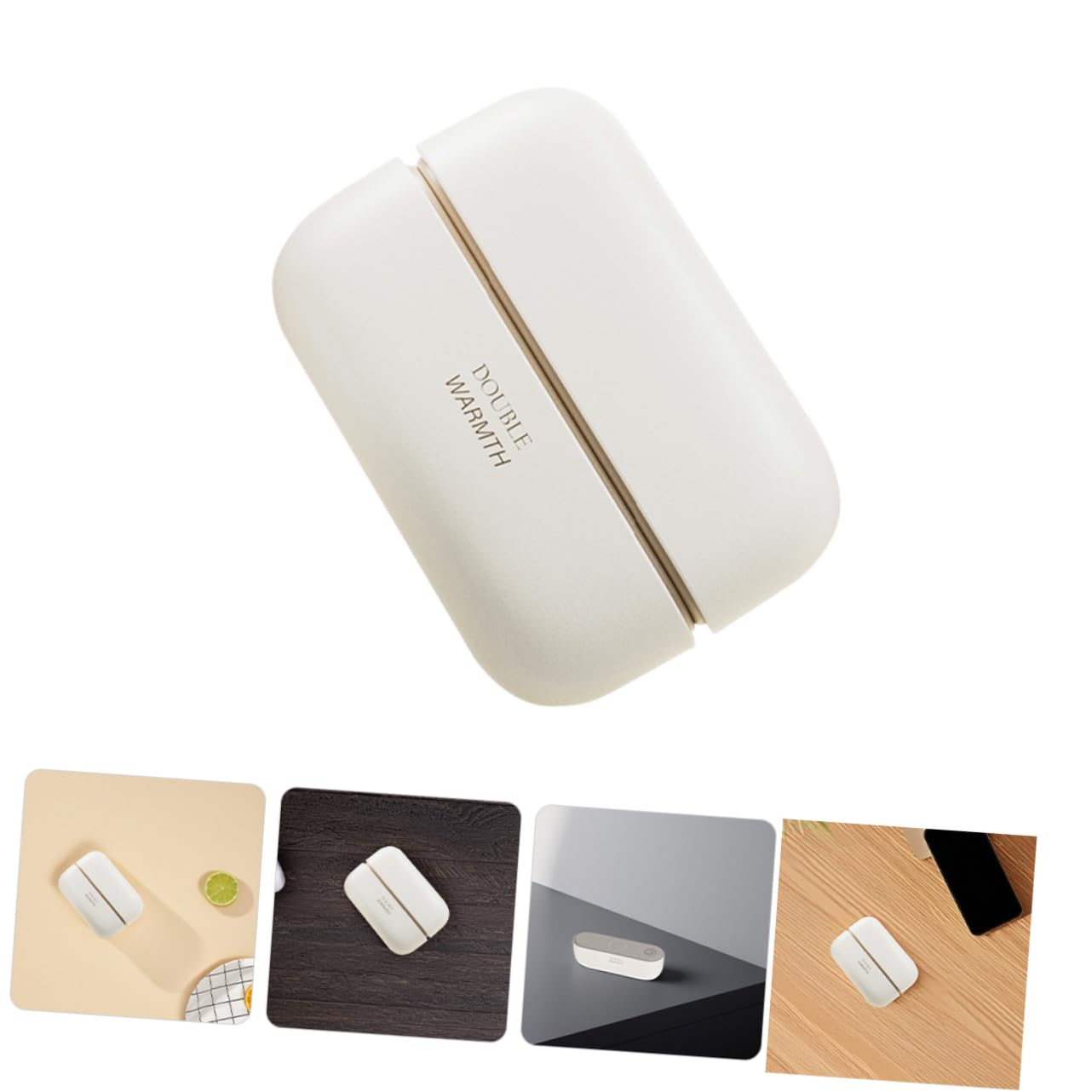 UKCOCO Elektrischer Handwärmer Mini Tragbarer Wiederaufladbarer Taschenwärmer mit Magnetischer Befestigung USB Schnellladung Leicht für Outdoor Jagd Reise Damen Herren