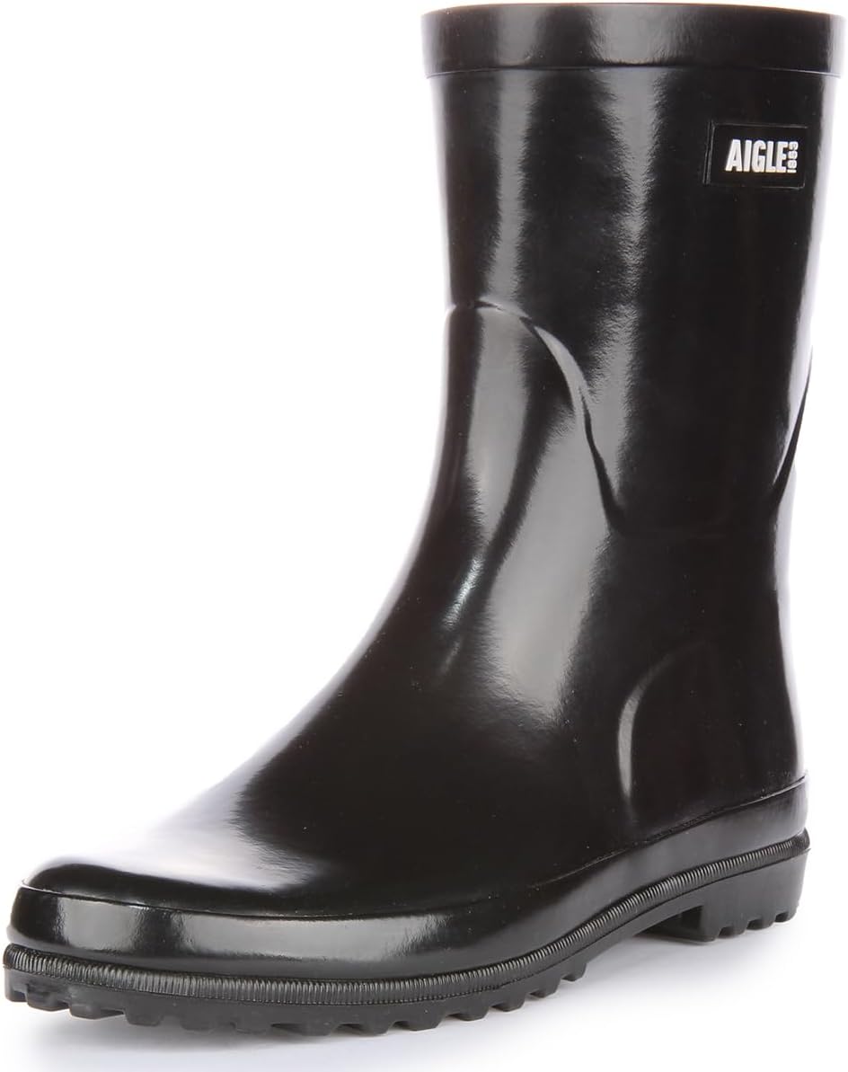 Aigle Women's Eliosa Bottil Wellington Boots, black, 7 US