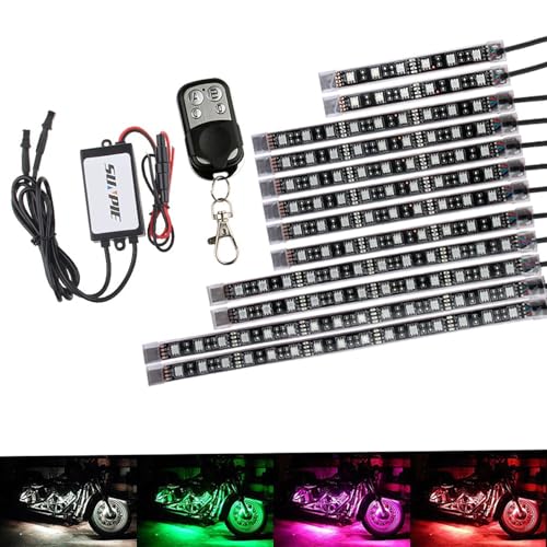 oCNėp RGB LEDe[vCg MOTOSTAR o[WAbv LEDe[v 12{Zbg 15Fp^[ h 5050SMD Rt {}jAt