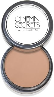 Cinema Secrets Ultimate Foundation Single, Pro Cream Foundation, Buildable Coverage, Long-Wear Matte Finish, Paraben-Free, Color Correct