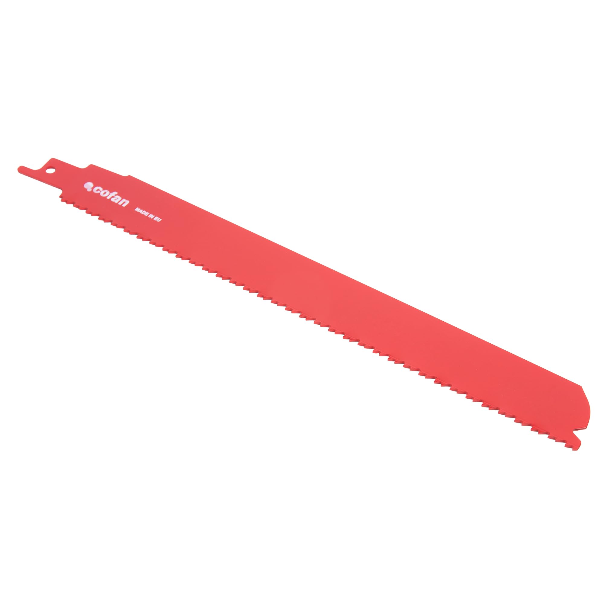 Cofan Hojas de sierra de sable bimetálicas para demolición 5 piezas 210 x 8-10 mm, Hojas universales cortes exigentes en multimaterial, Dentado triscado