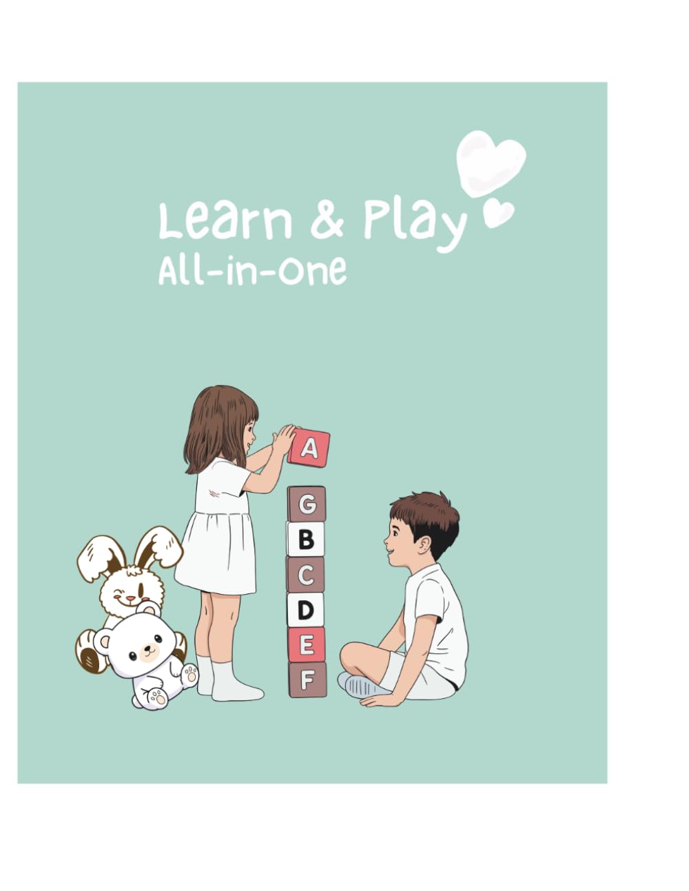 Learn & Play: All-in-One Preschool Learning Adventure: Tracing, Counting, Multiplication & Daily Habits