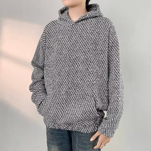 Men's Casual Hooded Sweatshirt Long Sleeve Pullover Comfortable Loungewear for Outdoor Hiking Fall Winter3
