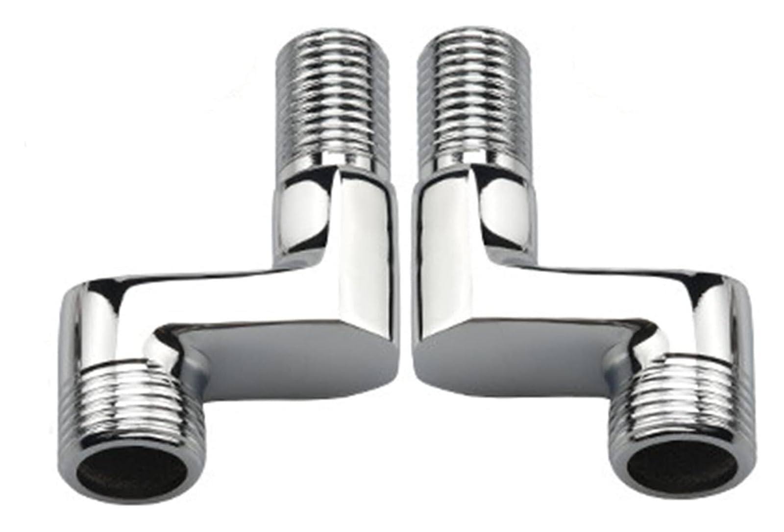 Reductor de grifo macho, adaptador de g3/4 a g1/2, reductor de latón de 3/4 a 1/2, grifo de esquina con tornillo excéntrico, adaptador de g1 macho a g3/4 hembra de g1/2 a g3/4(Chrome B)