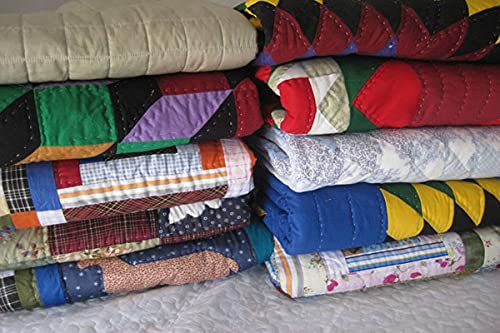 Hanpatqui 110 X 96 Inch Quilt Batting Queen Size, Natural Cotton Quilting Batting For Quilts thumb #4