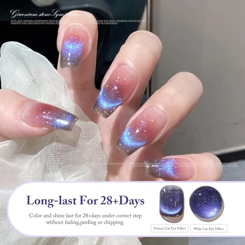 Esmalte Gel Cat Eye Crushed Diamond 15ml con Imán miniatura 4