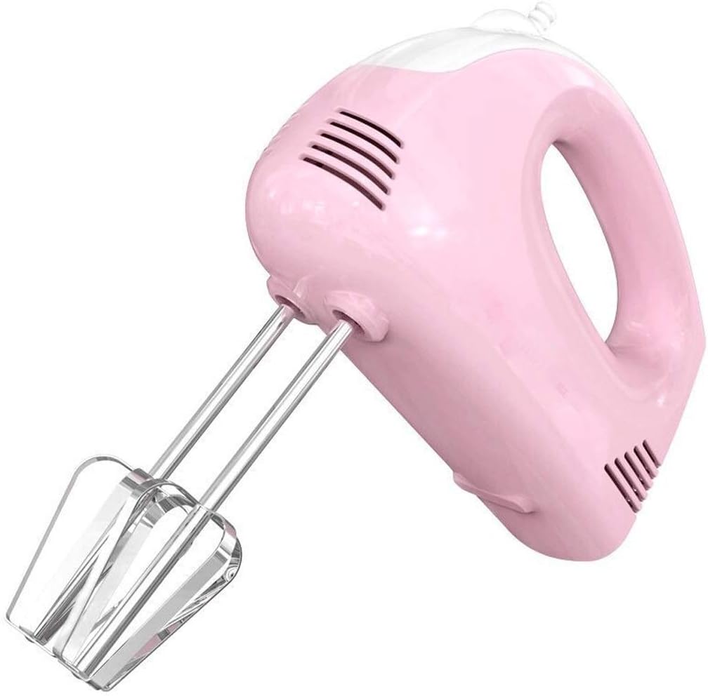 Egg Beater Fashion Design 120W Pink Blender 5-Speed Adjustable Household Blender