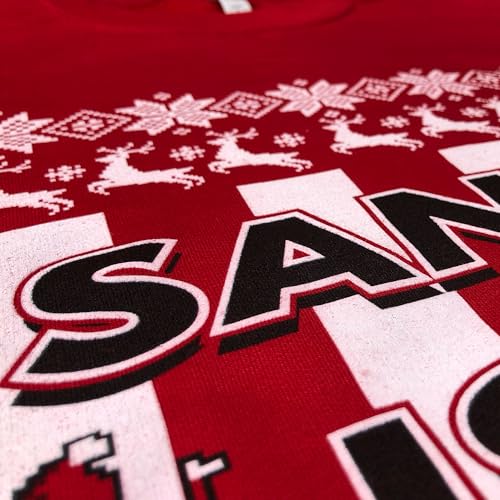 Sudadera navideña Mackems unisex en mezcla de algodón resistente Sunderland 5