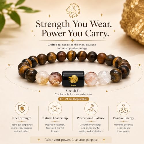 Image of Zodiac Crystal Bracelet for Men & Women