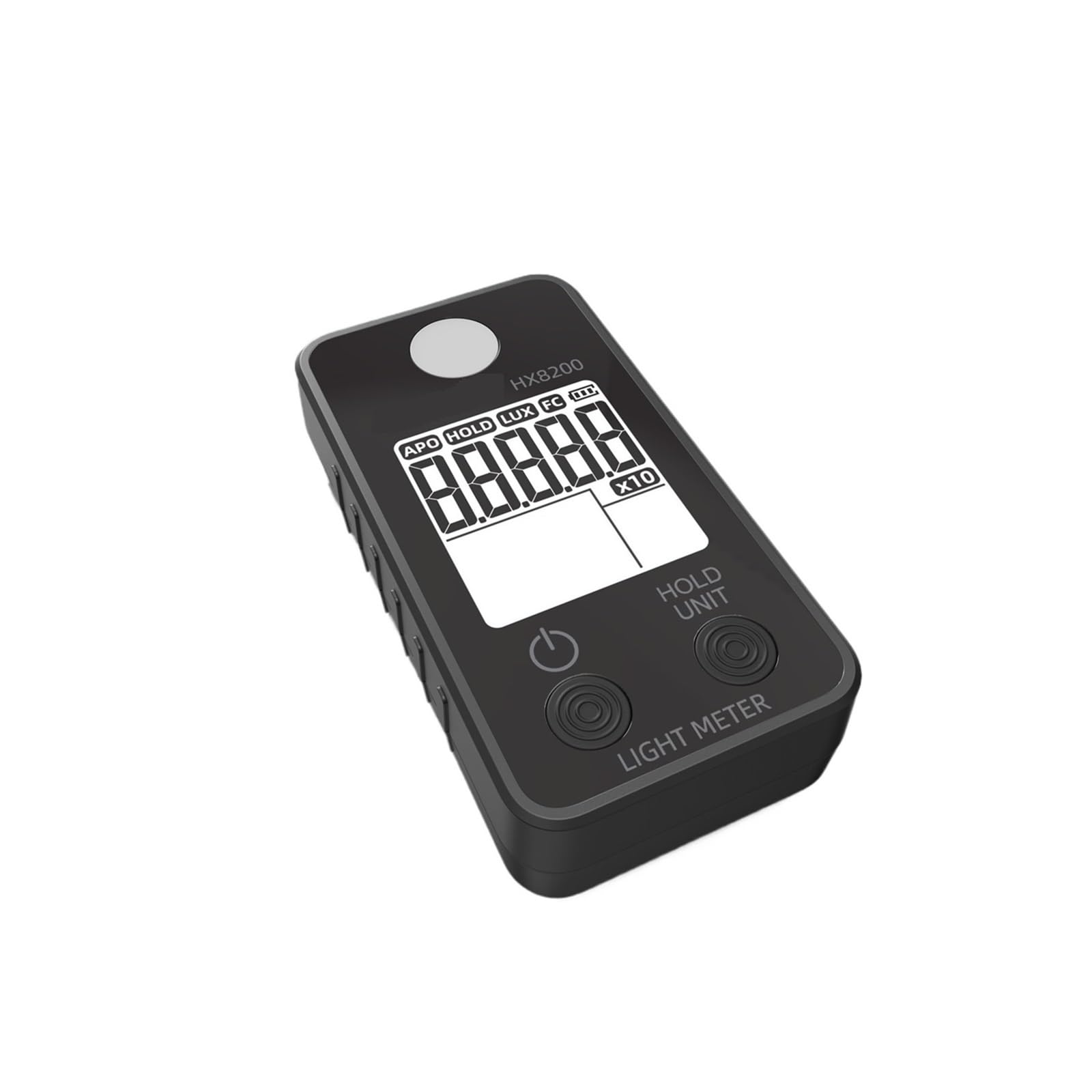 Esposimetro, Misuratore di luce Misuratore di illuminamento digitale Misuratore di lux portatile LCD 0-300.000 Lux/Fc Luxmetro tascabile Fotometro Coltivazione di piante,Misurazione UVB
