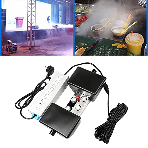 H HILABEE Ultrasone Mist Maker Fogger 4 Head Waterproof Power Luchtbevochtiger Mist Maker voor Tuinieren Hydrocultuur - Afbeelding 8