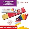 Stockmar Decorative Beeswax Sheets – 12 Assorted Colors for Candle Decorating, DIY Craft Projects, Wax Modeling, Handmade Crafts, Art Supplies, Scrapbooking, Holiday Decorations #5