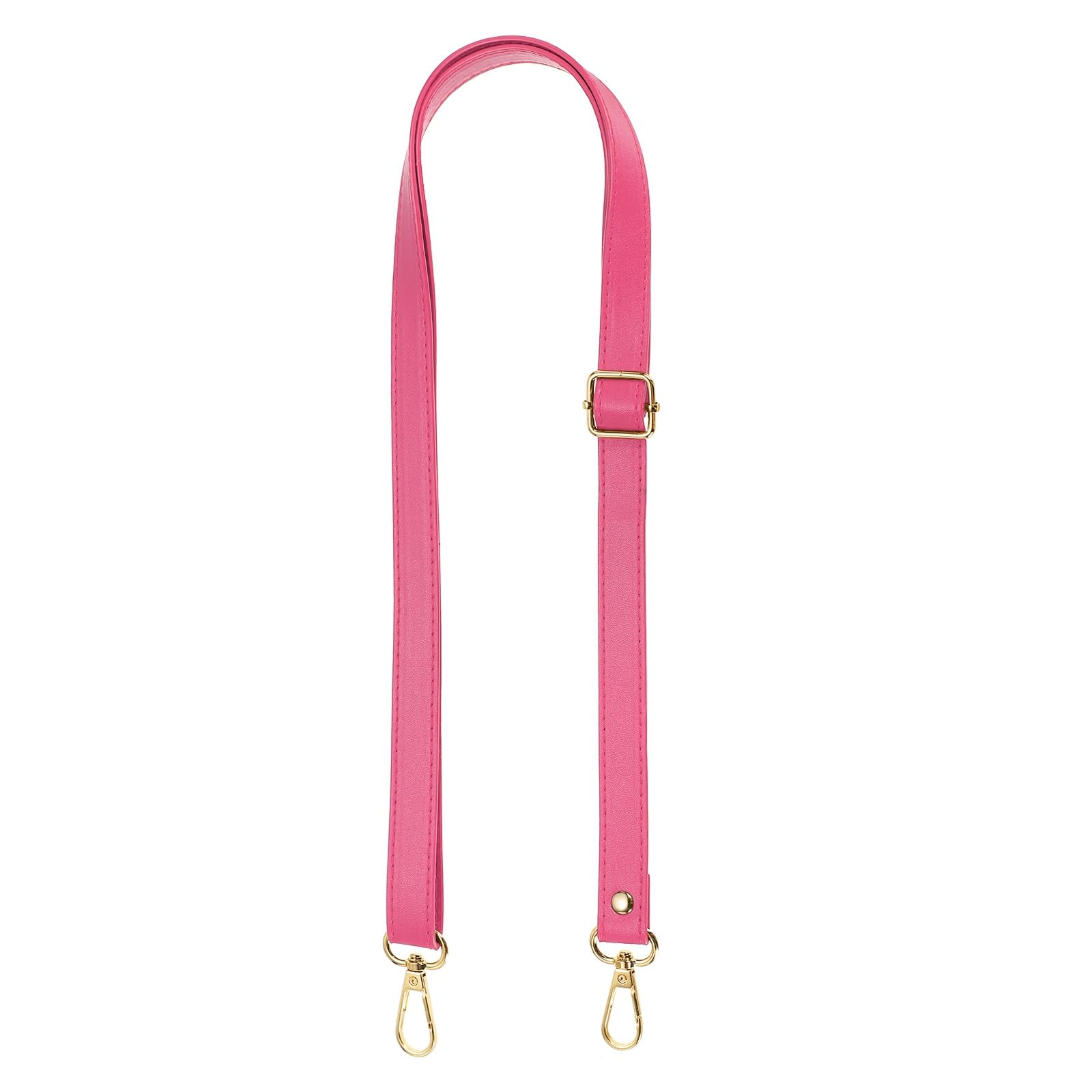 YELARXI Purse Strap Replacement PU Crossbody Adjustable Long Strap with Gold Swivel Clasps