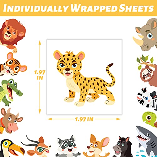 Winthrop 240 Pcs Jungle Animal Temporary Tattoos For Kids thumb #5
