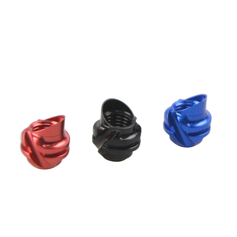 SHARROW Peep Sight 45/37 Grados Vivienda de Aluminio con 3 Piezas Núcleo Interno para Tiro con Arco Compuesto