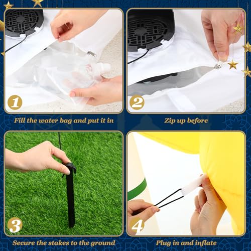 56% Off Leyndo Ramadan Inflatable Decoration with LED Lights