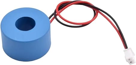 Micro Current Transformer 0.56'' Digital DC 0-100V AC 60-500V 1A 10A 50A 100A Red Blue LED Display Current Ammeter Voltage Meter Tester Detector(Current Transformer,0-50A)