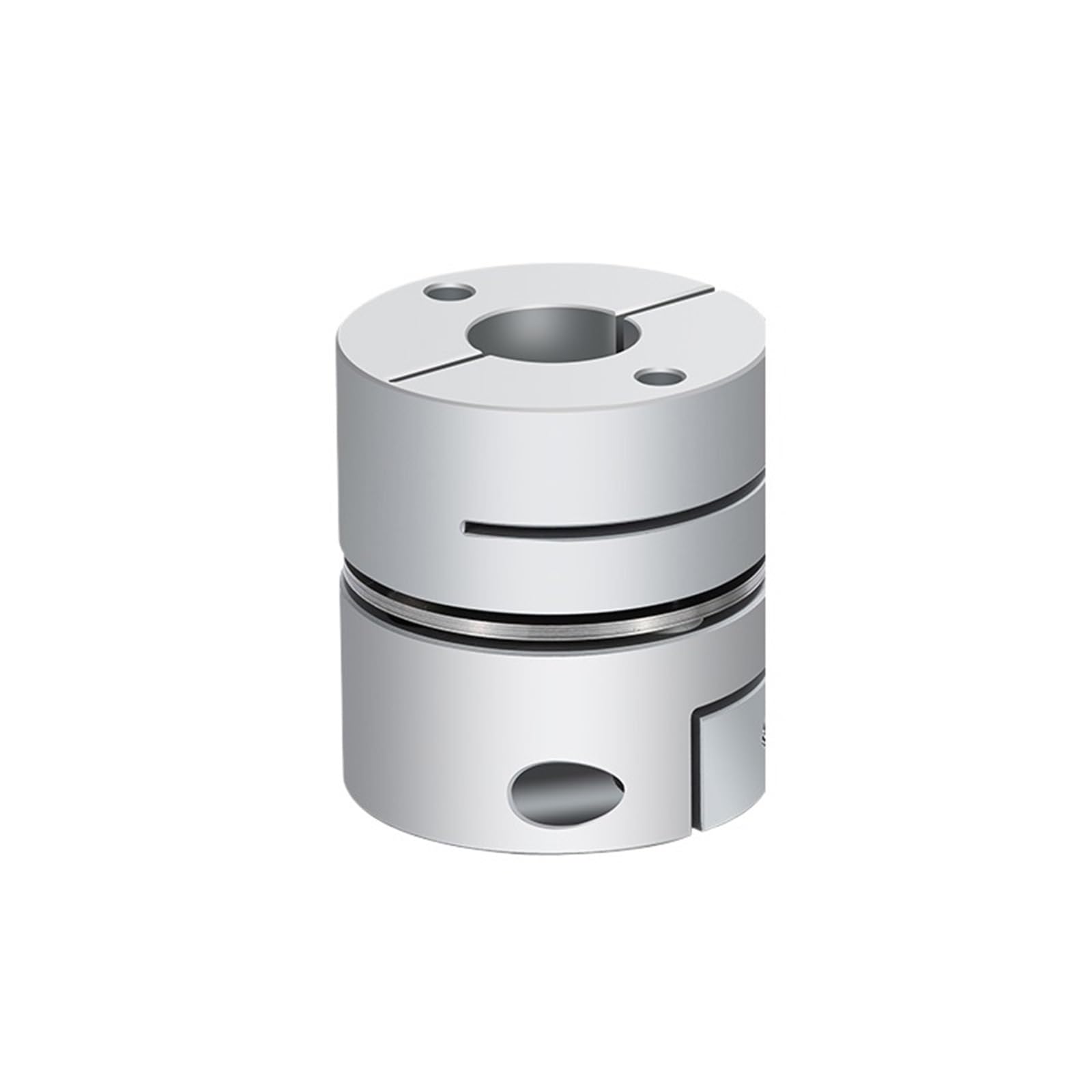 Connettore elastico accoppiamento membrana singola D34L32 lega di alluminio D34mm L32mm(20mm)