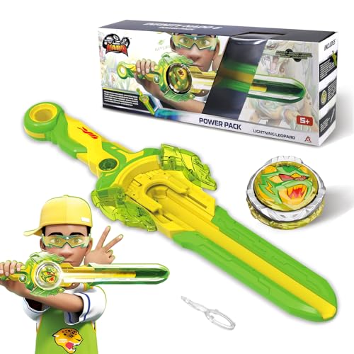 INFINITY NADO Toupie pour Enfants Jouets métalliques garçons, Battle Tops toupie Launcher, Spinning Tops à partir de 5 6 7 8 9 10 11 12 Ans, Power Pack...
