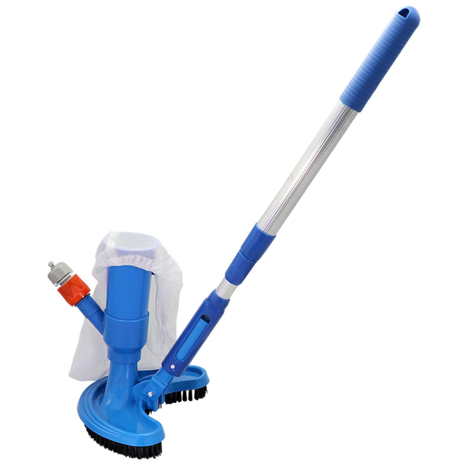Aspirapolvere Da Piscina Manuale portatile con manico retrattile | Aspirapolvere subacqueo Per Giardino Casa Retrogiardino Spa Laghetto Fontana, Uomini Donne