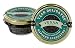 Tzar Caviar Vegan - Gourmet Seaweed Pearls - jar 3.7 oz Black Beluga Style