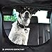 PROTECTO Dog Car Back Seat Barrier - Lightweight, Durable & Perfect for Pets w/Upper Eye-Contact Net (Black)