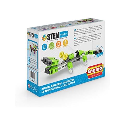 Engino- Stem-Heroes - The Animal Reign - Alligator, ENSH13 Cover