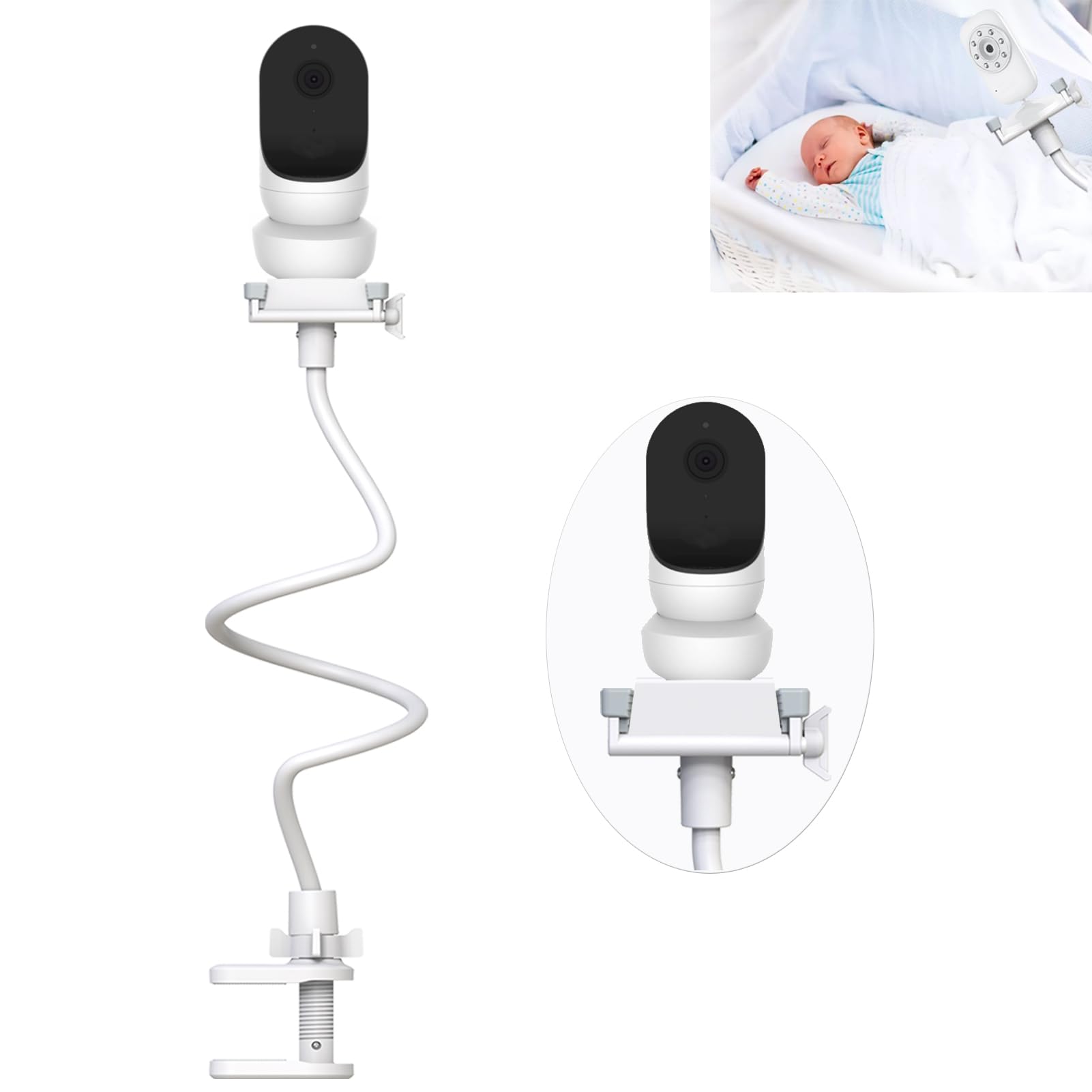 Baby Monitor Holder Mount for Owlet Smart Baby Monitor