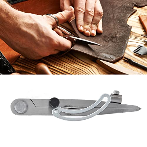 Wing Divider Adjustable Angle Carbon Steel Lockable Scribing Tool, Wing Leather for Woodworking, Marking, Drawing, Geometry, Metal Work, Leather Work (-1011210870113)