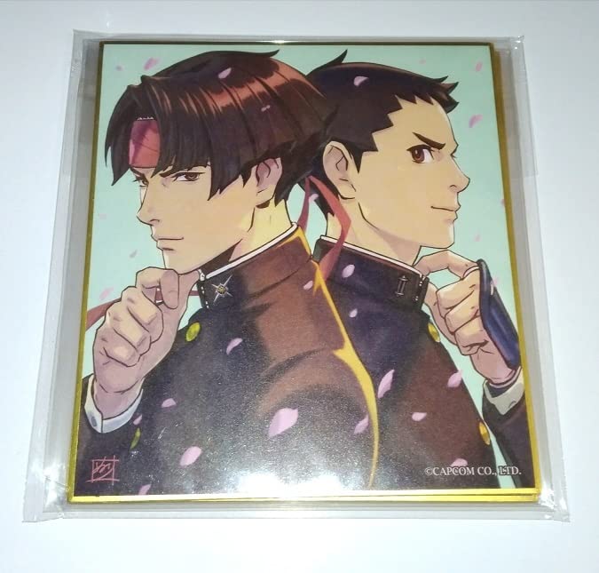 Amazon.co.jp: 大逆転裁判1&2 塗和也 描き下ろしミニ色紙 3種 イー  