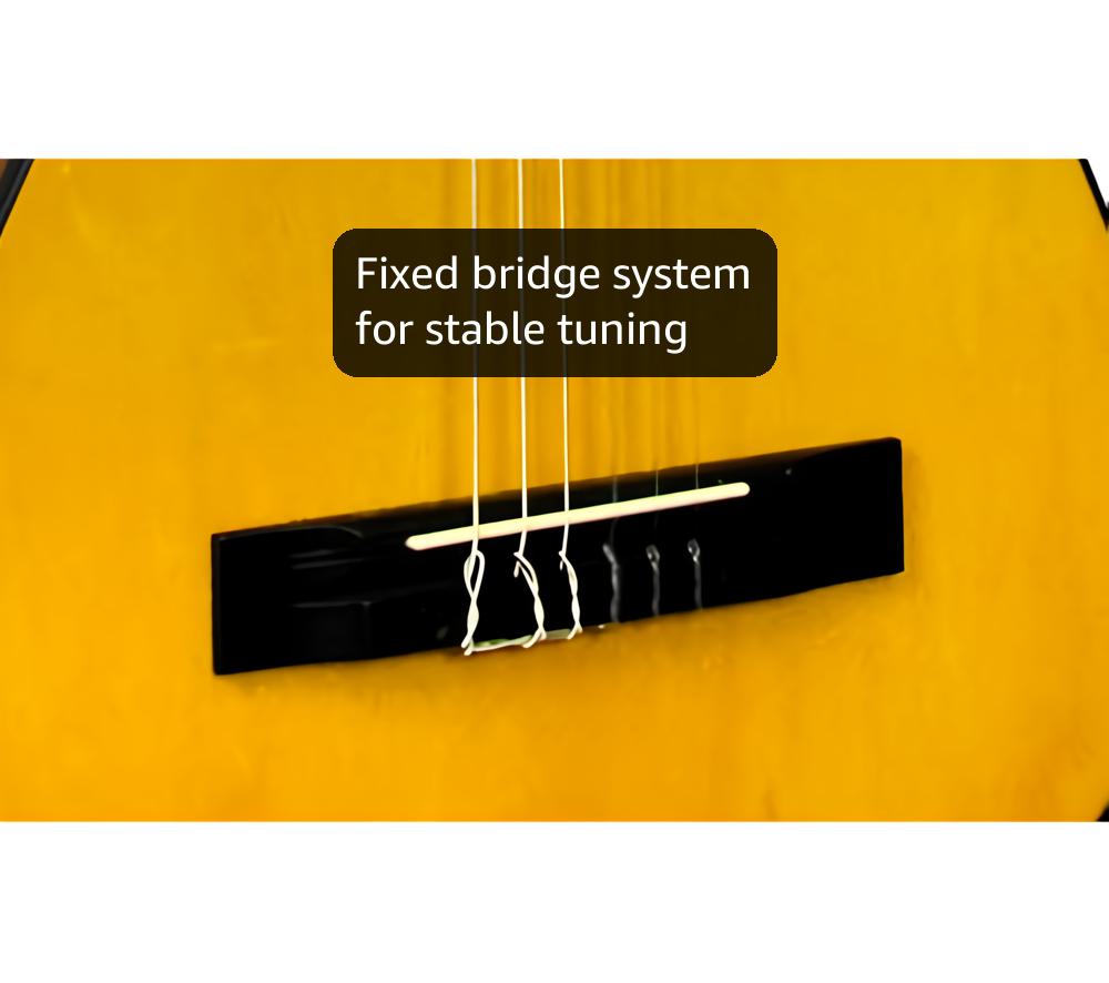 3rd Avenue XF 1/2 Size Junior Kids Classical Spanish Starter Beginner Pack Acoustic Guitar with Nylon Strings, Gig Bag, Capo and Picks – Natural