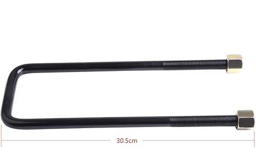 Miniatura 6 de ROADFAR Kit de bloques de elevación trasera de 1.5 pulgadas para Ford para F-150 1.5 pulgadas, pernos en U traseros, kit de elevación de nivelación,