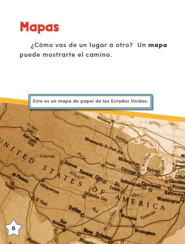 Andar por la escuela (Getting Around School) (Spanish Version) (Social Studies Readers : Content and Literacy) (Spanish Edition) - Image 6