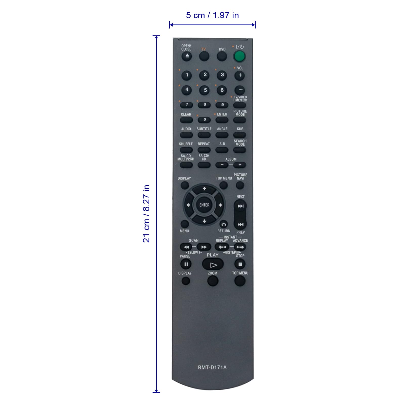 Amazon.com: RMT-D171A Replace Remote Control Compatible with Sony