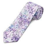 GHTIYLP Cotton Floral Ties for Men 2.76