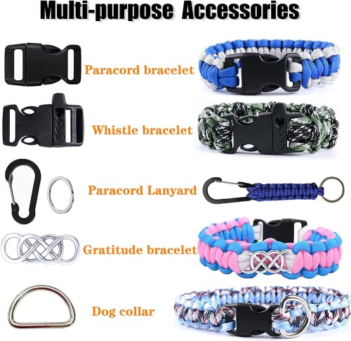 Kit fabrication bracelets paracorde 550 multicolore pour lanières - 6