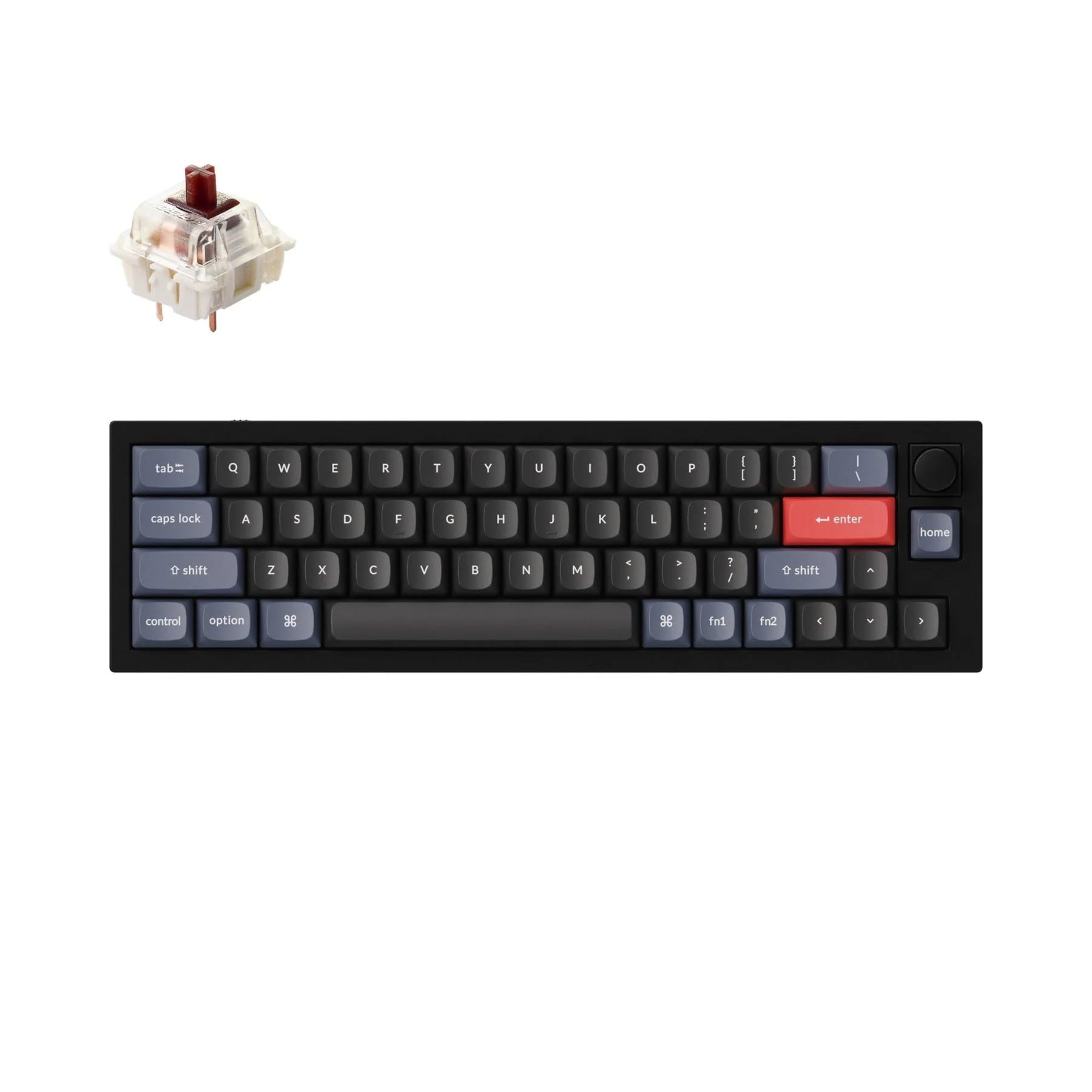 Keychron Q9 Hot-swappable Wired Mechanical Keyboard with RGB LED