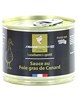 Sauce au foie gras artisanale prête à l'emploi Fond de canard avec 20 % de foie gras de canards élevés en plein air pour une sauce gastronomique imparable Idéale avec de la viande de canard et des tournedos de bœuf Fabriquée dans le Quercy avec des i...