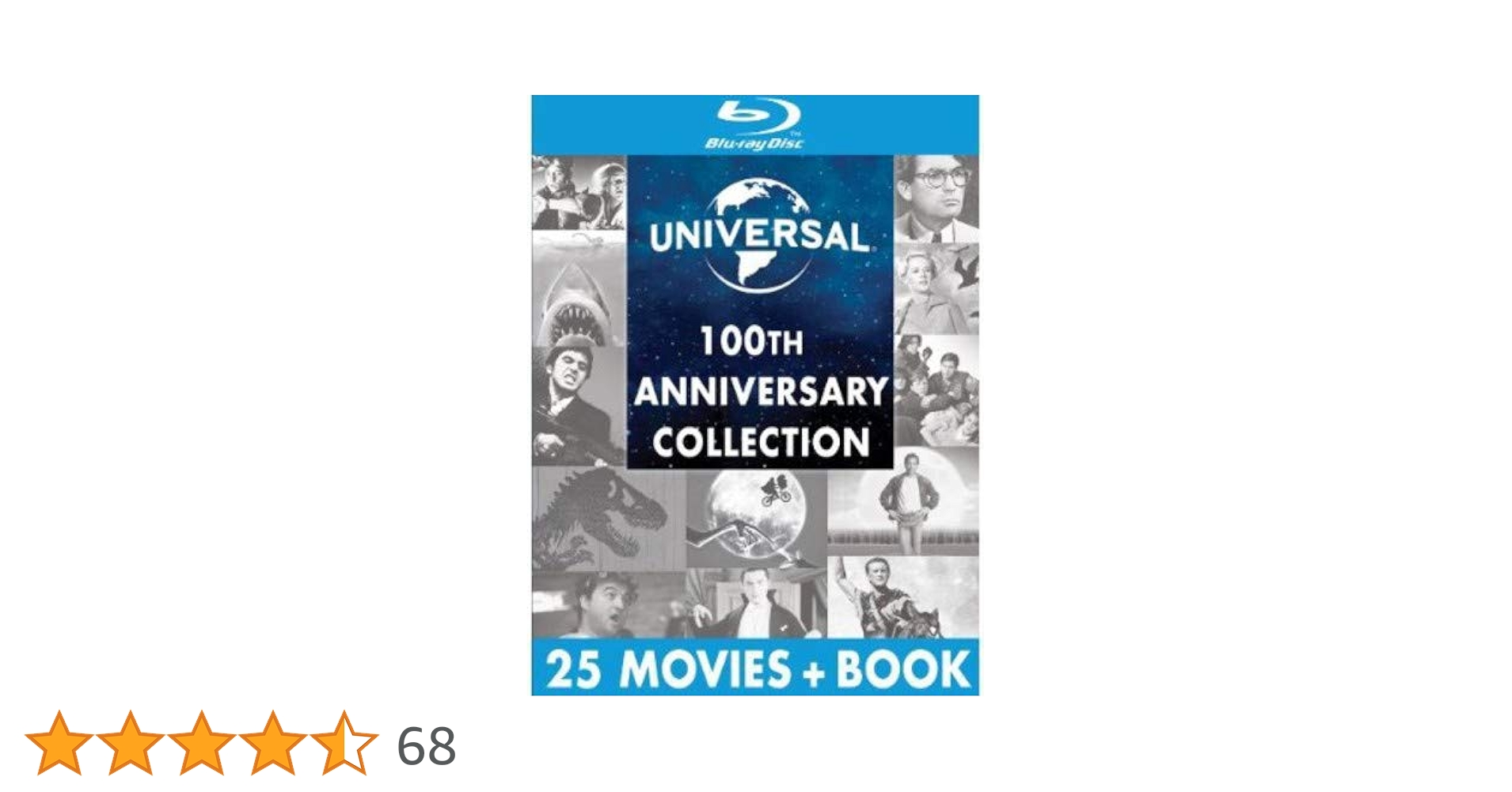 洋画・外国映画 Universal 100th Anniversary Collection Amazon.com: Universal 100th Anniversary Collection (Blu-ray