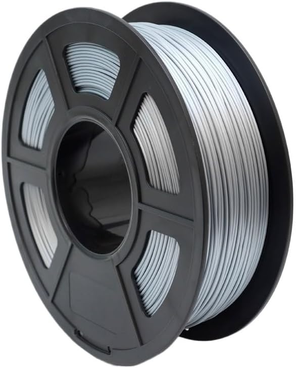 WFBUSPDQ 3D Printer Filament Silk PLA 1.75mm 1kg/2.2lbs Plastic Consumables Materials for 3D Printer Pink(Pink)