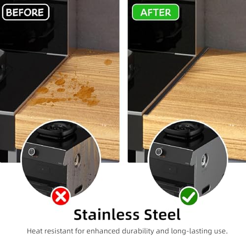 Remplisseur de cuisinière extensible acier inoxydable pack de 4 - 5