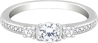 GIVA 925 Silver Trilogy of Love Ring, Fixed Size, Indian - 12, US - 6| Gifts for Women and Girls | With Certificate of Aut... Price In India