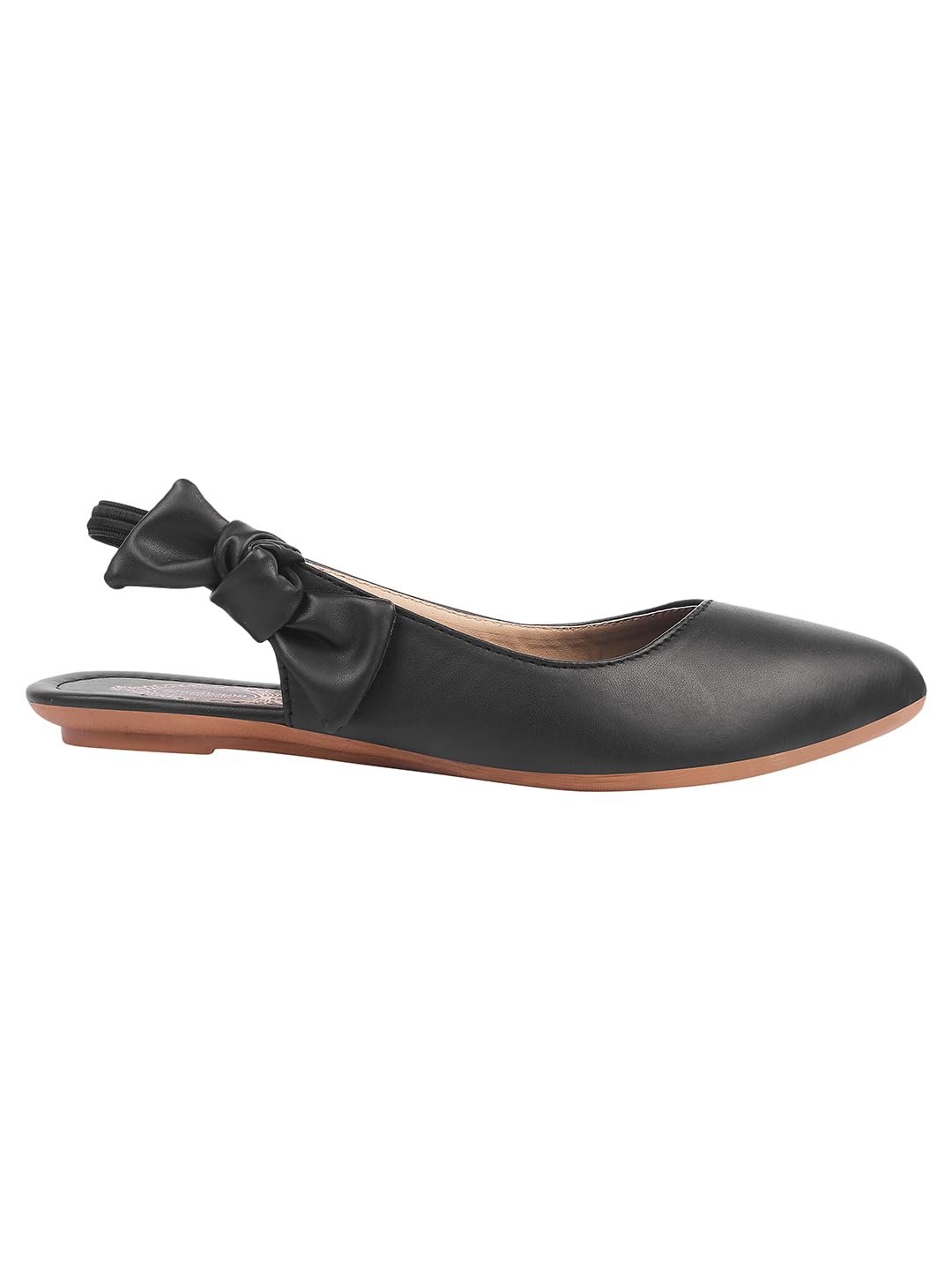 Women's Pointed Toe Flats with Side Bow Stylish & Comfortable ||Slingback Ballet Shoes for Casual & Party Footwear-image-44