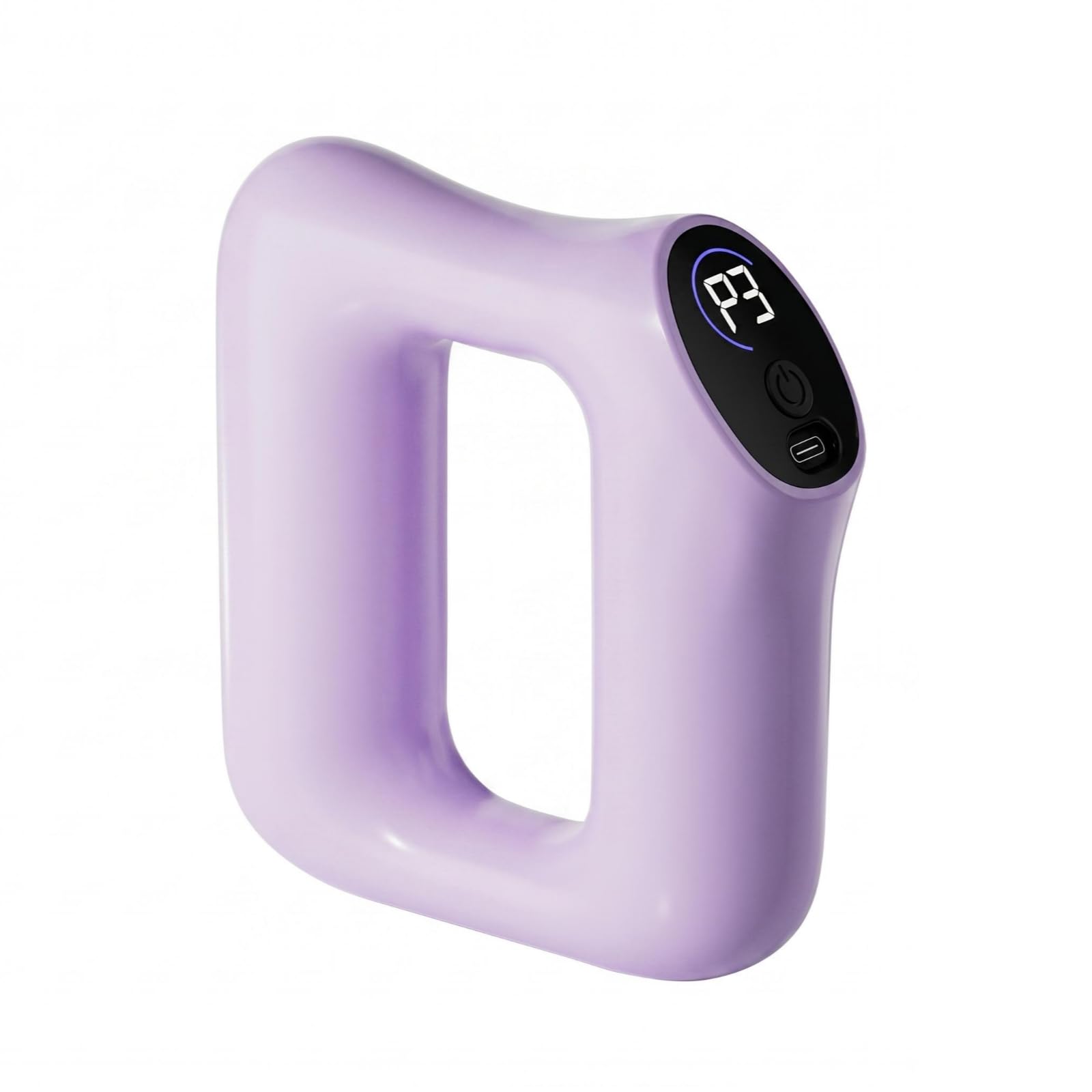 Slimming Massage Belt Adjustable Strap Vibration Massage Belt Flexible Wrap Body Massager, Purple-image-37